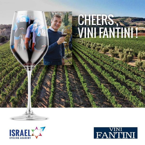 VINI FANTINI will sponsor the Israel cycling academy team next season