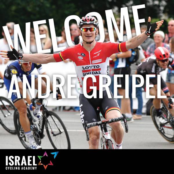 Andre Griepel joins israel cycling academy