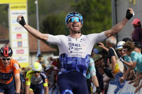 Paddy Bevin wins stage 3 Tour de Romandie 2022 Israel Premier Tech