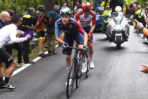 Giro d'Italia 2023 Sebastian Berwick podium Israel Premier Tech 2023 stage 12